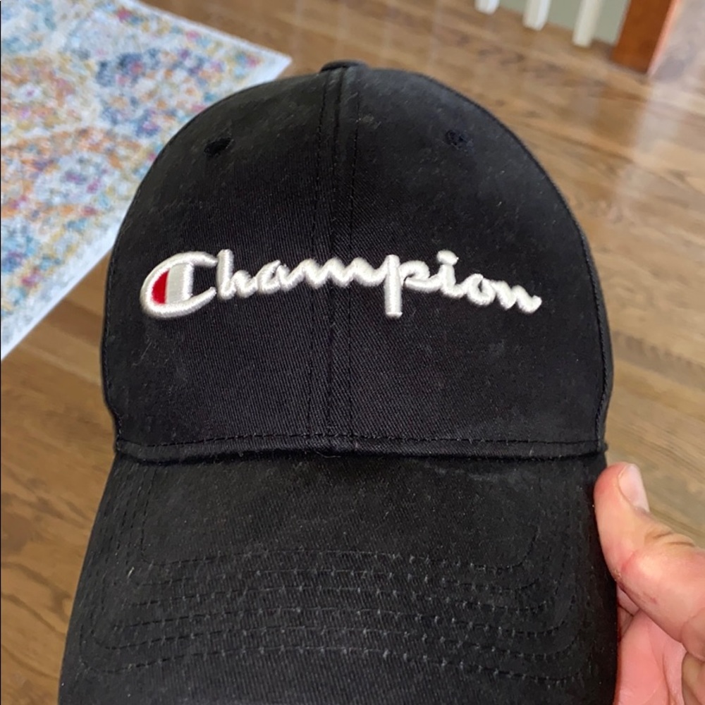 New champion hat
